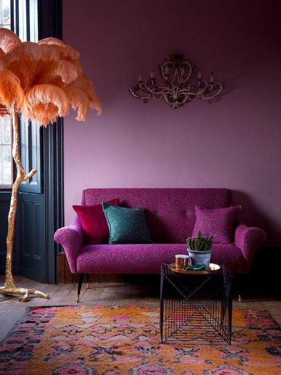 The Best Decorating Ideas With Purple Walls