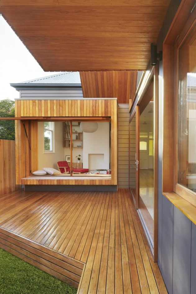 Fenwick Street House by Julie Firkin Architects in Clifton Hill, Australia