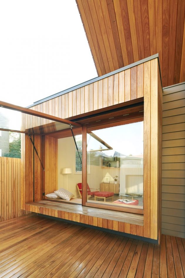Fenwick Street House by Julie Firkin Architects in Clifton Hill, Australia
