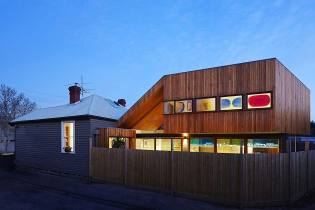 Fenwick Street House by Julie Firkin Architects in Clifton Hill, Australia