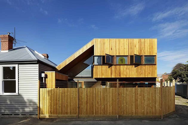 Fenwick Street House by Julie Firkin Architects in Clifton Hill, Australia
