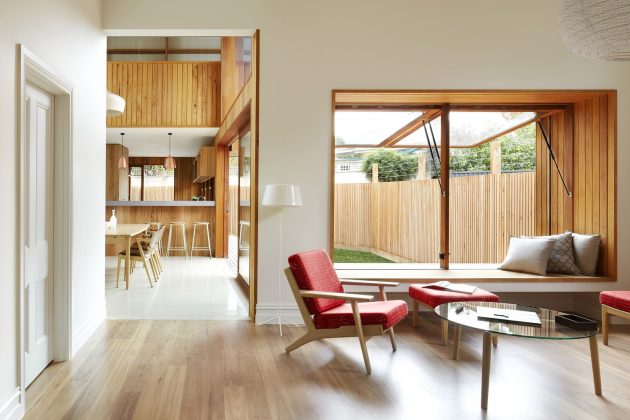 Fenwick Street House by Julie Firkin Architects in Clifton Hill, Australia