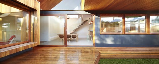 Fenwick Street House by Julie Firkin Architects in Clifton Hill, Australia