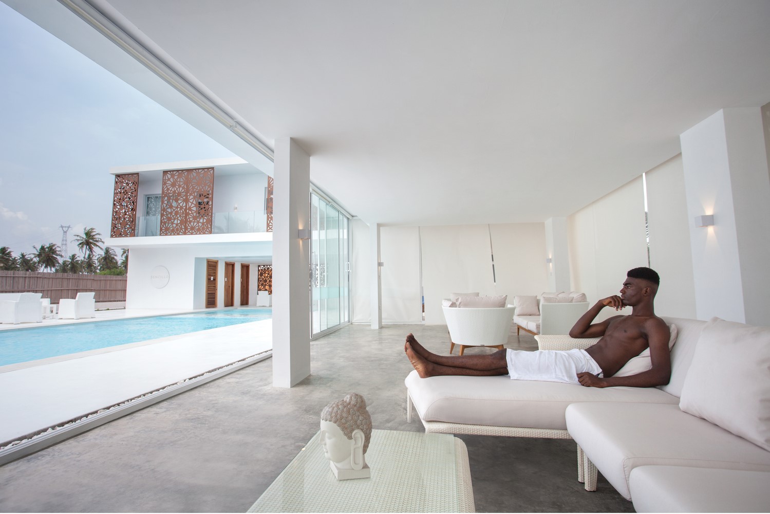 Sencillo Beach House by cmDesign Atelier in Lagos, Nigeria Sencillo Beach House by cmDesign Atelier in Lagos, Nigeria