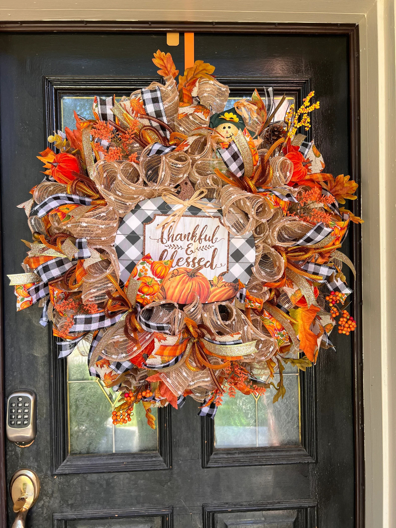 20 Wonderful Harvest Wreath Designs To Welcome Fall