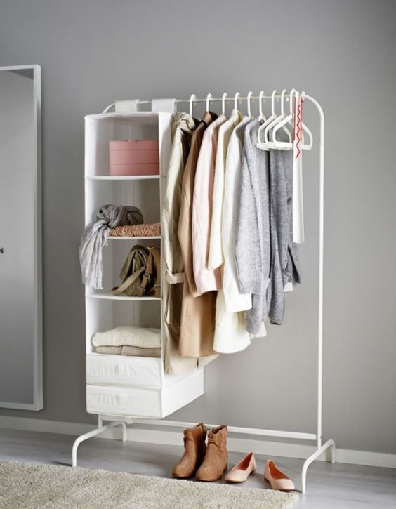 Brilliant ideas for furnishing a wardrobe in your studio