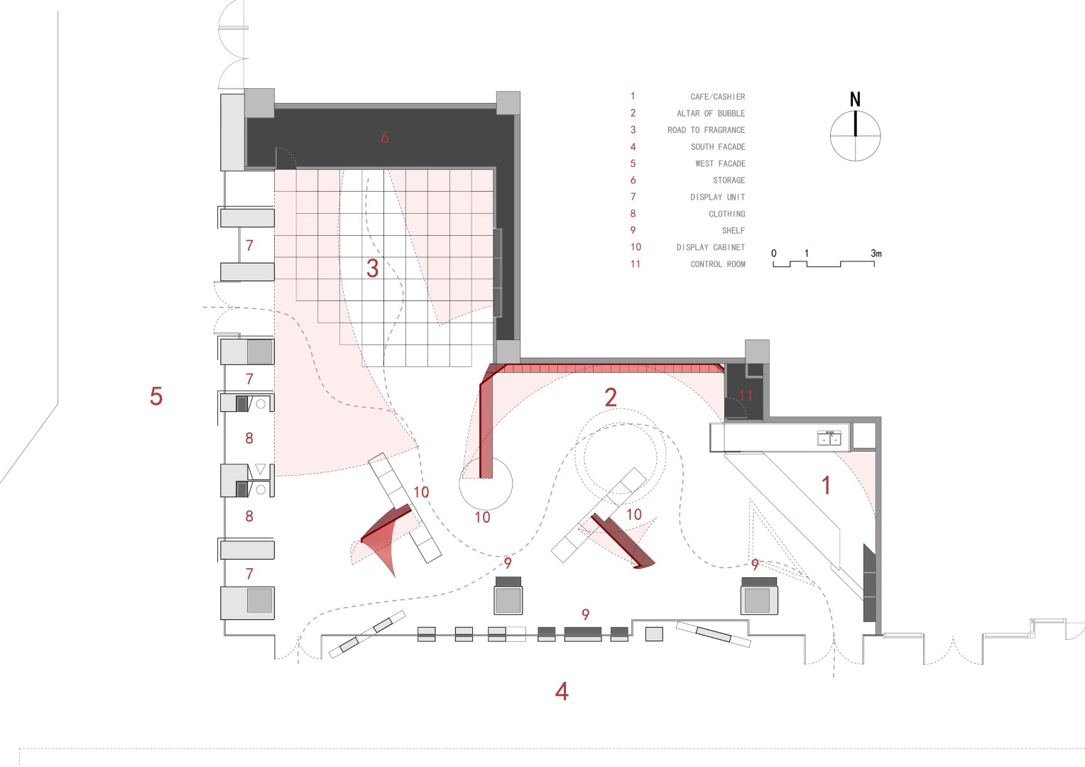 AIRMIX Lifestyle Concept Store by SpActrum in Xi'an, China AIRMIX Lifestyle Concept Store by SpActrum in Xi'an, China