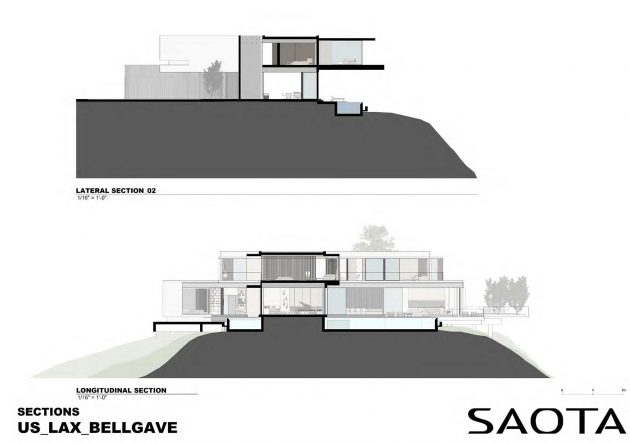 Bellgave Residence by SAOTA in Los Angeles, California