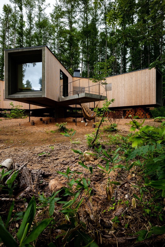 House in the Forest by Florian Busch Architects in Rankoshi, Japan House in the Forest by Florian Busch Architects in Rankoshi, Japan