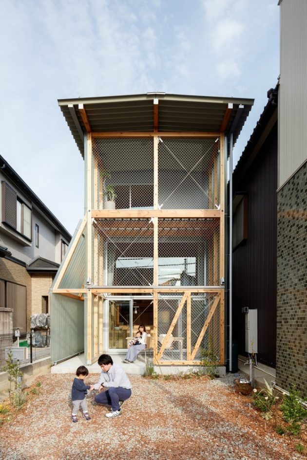 Minimum House in Toyota, Japan by Nori Architects
