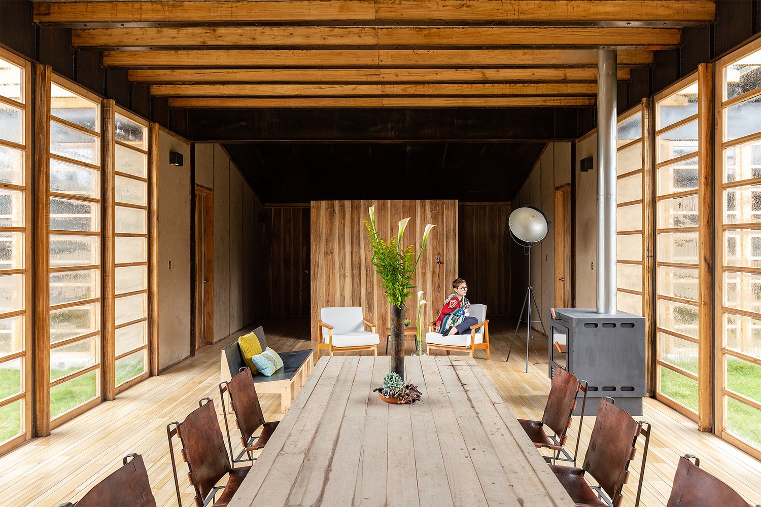 Patios House by RAMA Estudio in Cotopaxi, Ecuador Patios House by RAMA Estudio in Cotopaxi, Ecuador