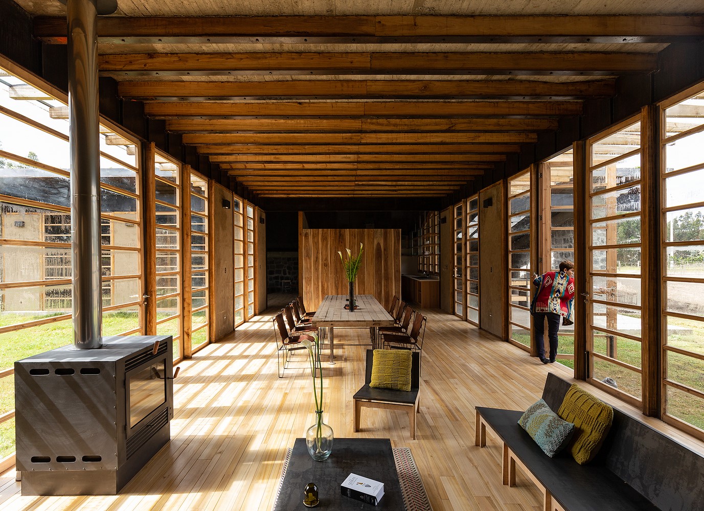 Patios House by RAMA Estudio in Cotopaxi, Ecuador Patios House by RAMA Estudio in Cotopaxi, Ecuador