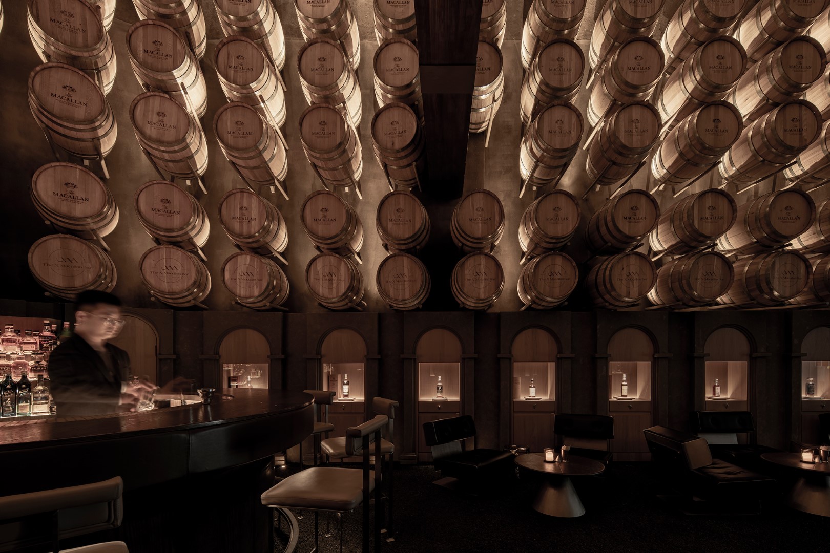 The X Macallan Bar - Classical Whiskey Atmosphere Designed by Jingle Design The X Macallan Bar - Classical Whiskey Atmosphere Designed by Jingle Design