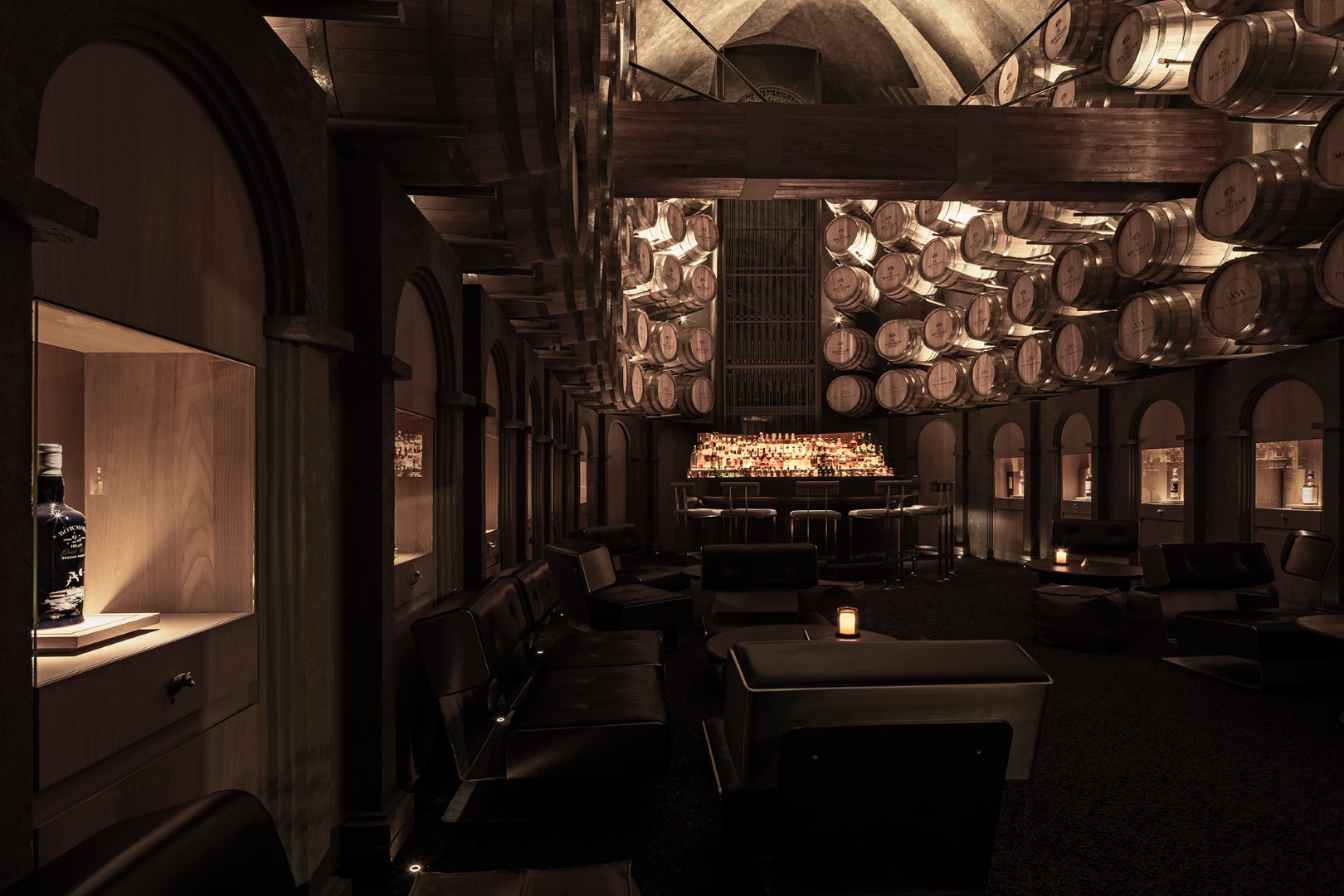 The X Macallan Bar - Classical Whiskey Atmosphere Designed by Jingle Design The X Macallan Bar - Classical Whiskey Atmosphere Designed by Jingle Design