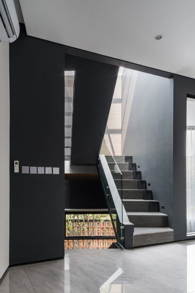 Twisted Detached House by Phidias Indonesia in Indonesia