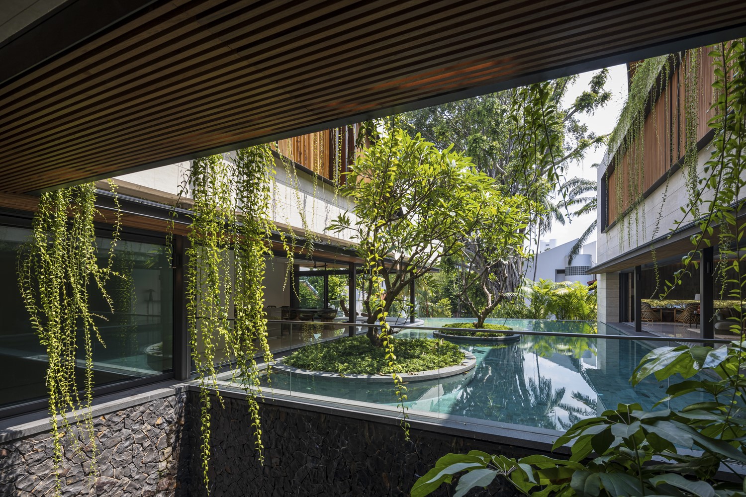 Water Garden House by Wallflower Architecture + Design in Tanglin, Singapore Water Garden House by Wallflower Architecture + Design in Tanglin, Singapore