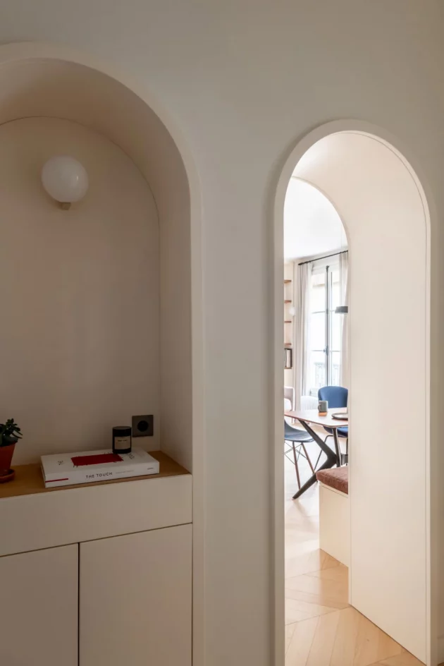 In Paris, 32m² optimized for a delightful family down to earth living In Paris, 32m² optimized for a delightful family down to earth living