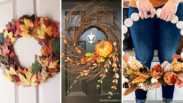 16 Fabulous DIY Fall Wreath Projects You Can’t Afford To Miss