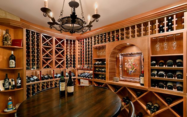 18 Lavish Mediterranean Wine Cellar Designs For Your Luxury Estate
