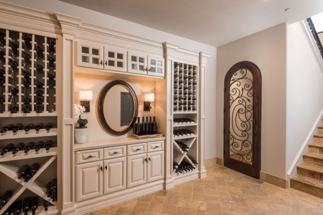 18 Lavish Mediterranean Wine Cellar Designs For Your Luxury Estate