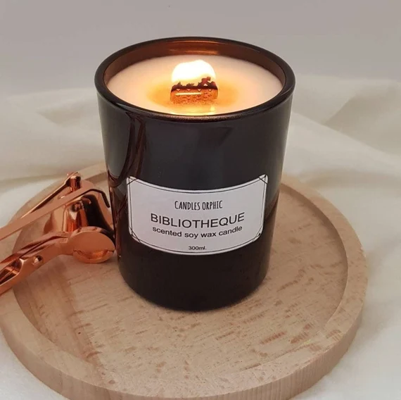 Luxurious scented candles - perfect for autumn evenings at home!