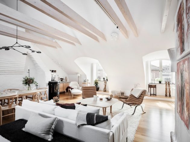 Spectacular Swedish penthouse