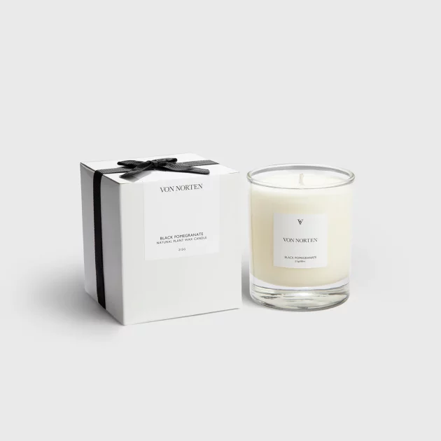 Luxurious scented candles - perfect for autumn evenings at home!