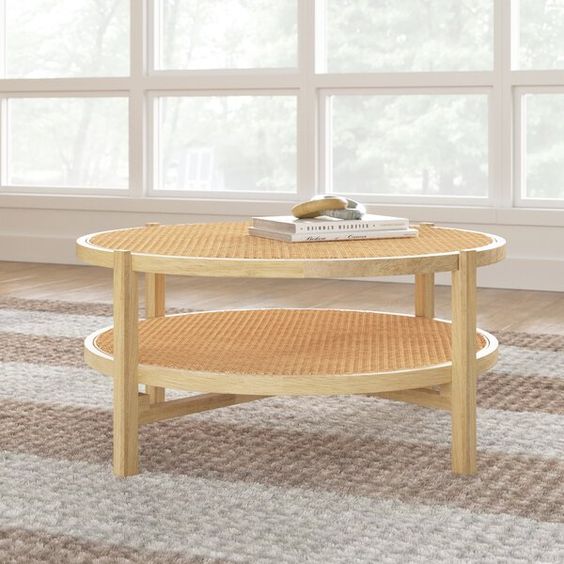 AN OVAL COFFEE TABLE FOR A FRIENDLY AND STYLISH LIVING ROOM