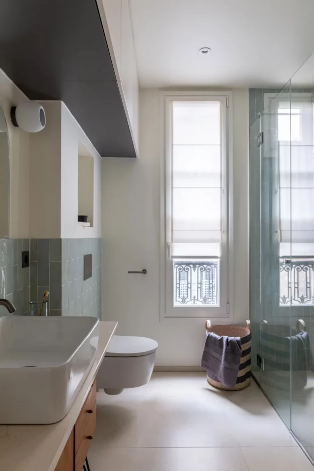 In Paris, 32m² optimized for a delightful family down to earth living
