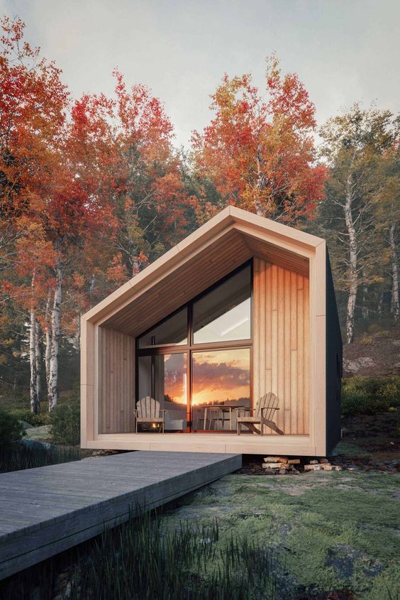 Breathtaking Models of Modern Wooden Houses