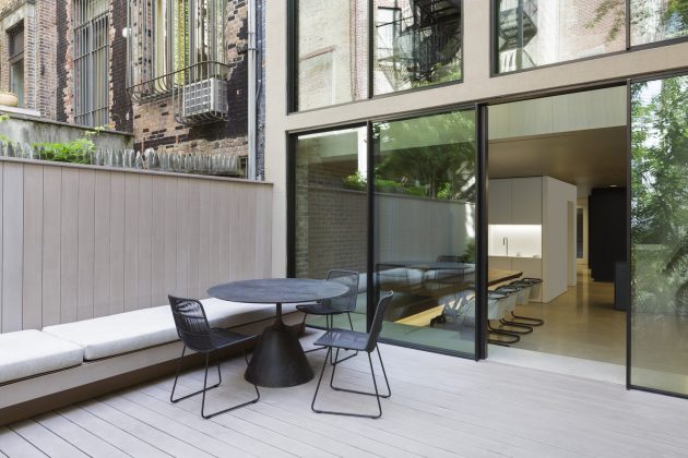 Brownstone House by Studio Arthur Casas in New York, USA
