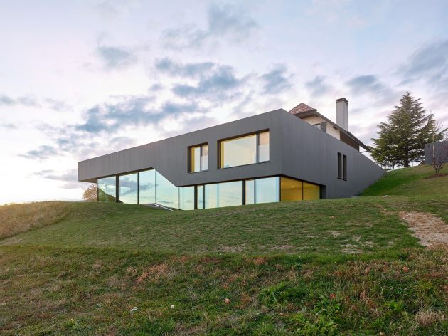 Muller Villa by Andrea Pelati Architecte in Cortaillod, Switzerland