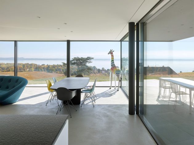 Muller Villa by Andrea Pelati Architecte in Cortaillod, Switzerland