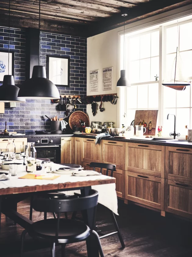 The most beautiful wooden kitchen models discovered among kitchen designers The most beautiful wooden kitchen models discovered among kitchen designers