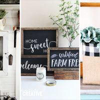 16 Lovely DIY Farmhouse Décor Projects For Your Home