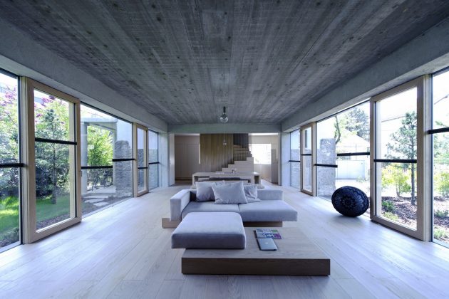 3SHOEBOX House by OFIS Architects in Ljubljana, Slovenia
