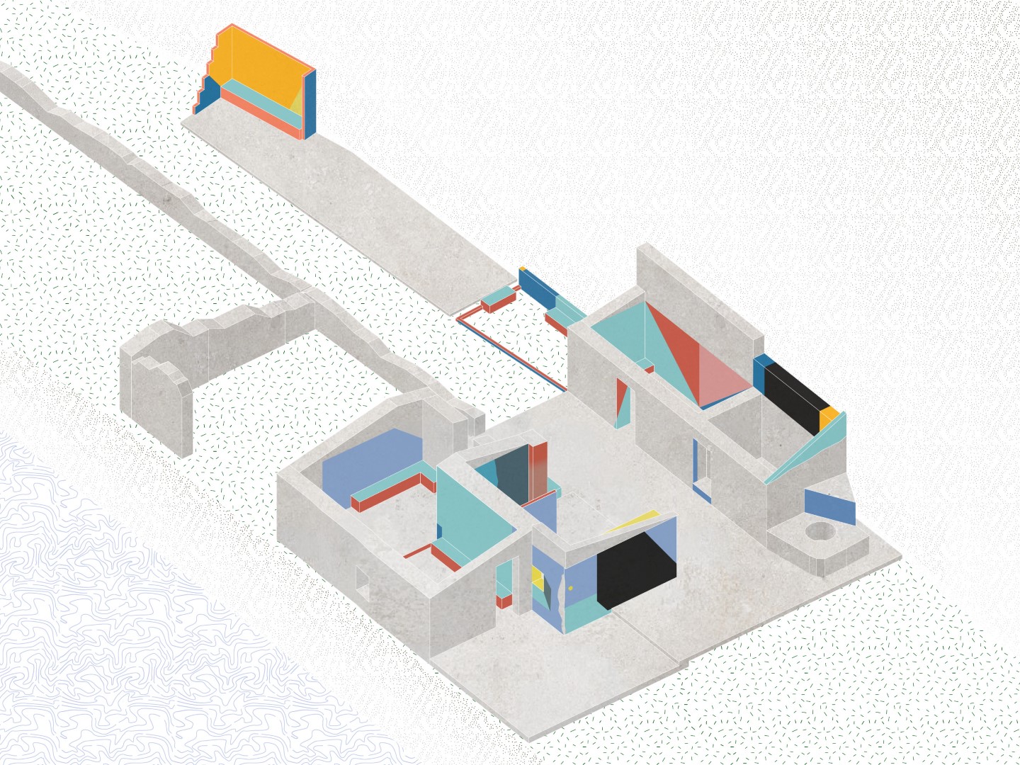 Escadinhas Footpaths by Paulo Moreira Architectures & Verkron Art Collective in Portugal Escadinhas Footpaths by Paulo Moreira Architectures & Verkron Art Collective in Portugal