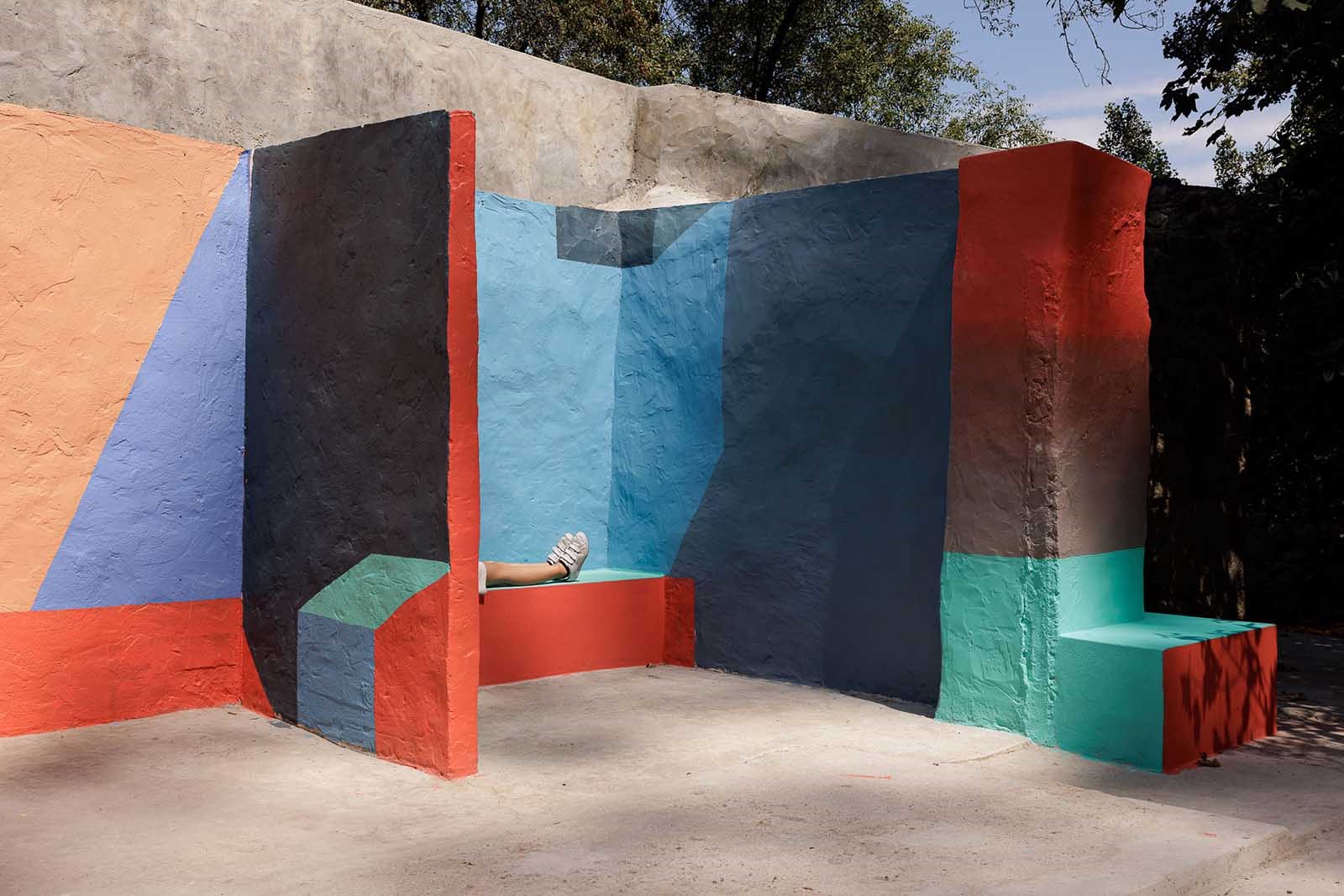 Escadinhas Footpaths by Paulo Moreira Architectures & Verkron Art Collective in Portugal Escadinhas Footpaths by Paulo Moreira Architectures & Verkron Art Collective in Portugal