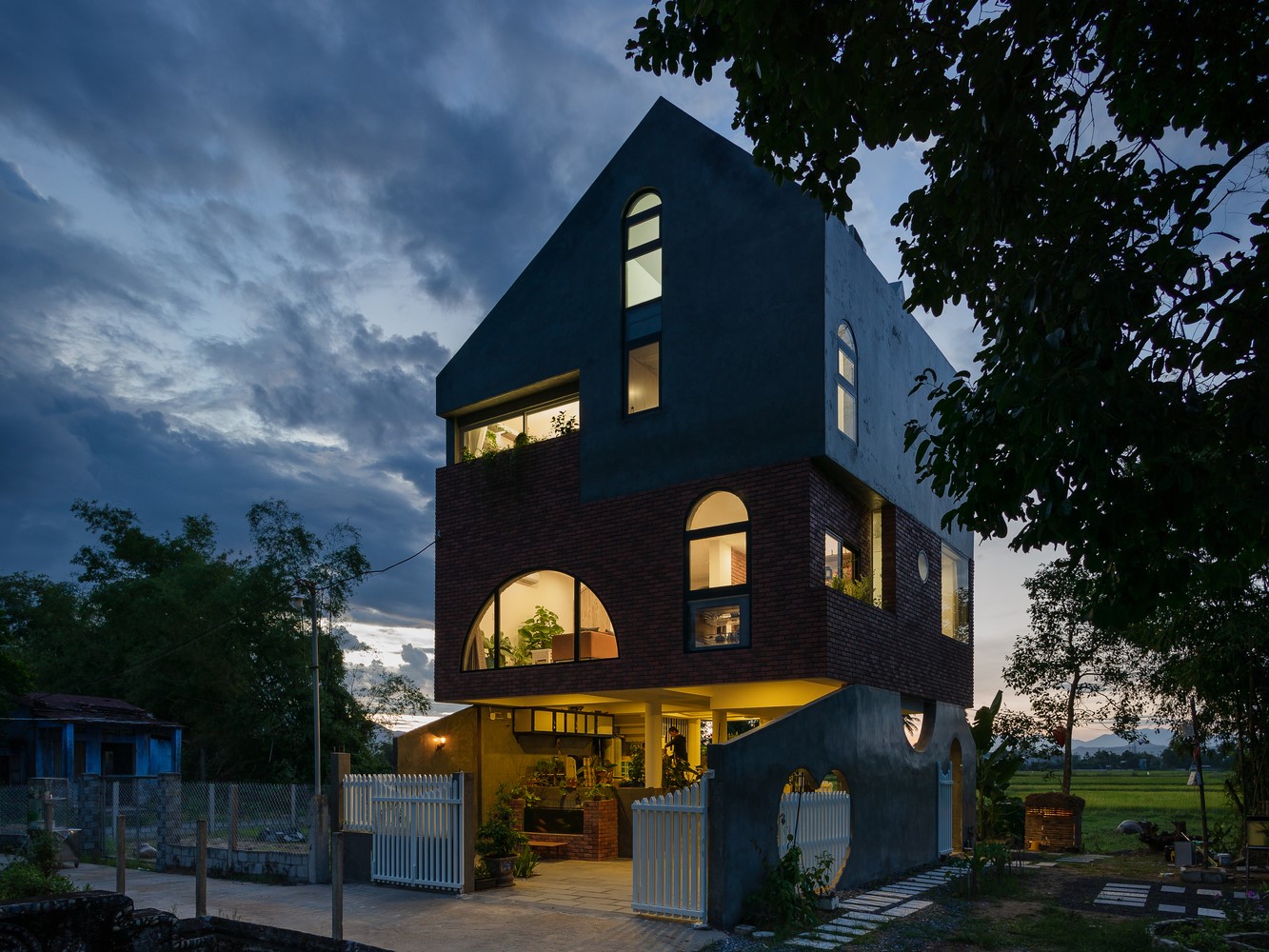 Fairytale House by Hinzstudio in Vietnam