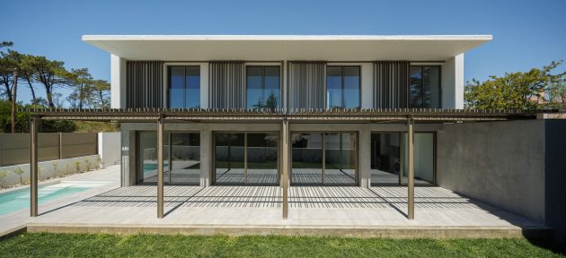 Houses in the Pine Forest by PK Arquitetos in Estoril, Portugal