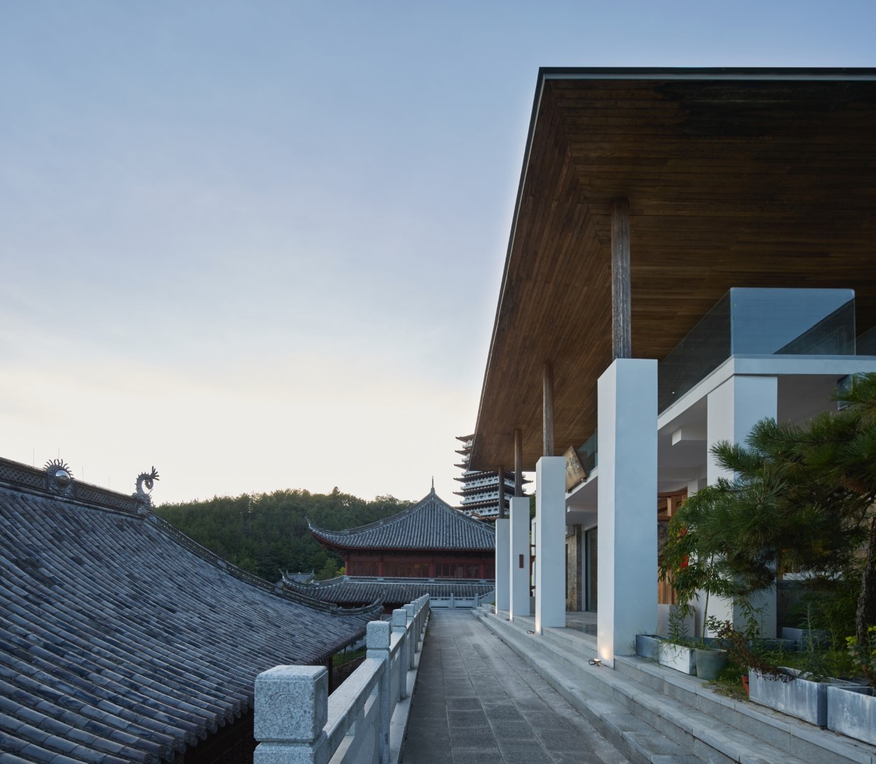 KONG Fangzhang Building in Tongbai Palace by KiKi ARCHi KONG Fangzhang Building in Tongbai Palace by KiKi ARCHi