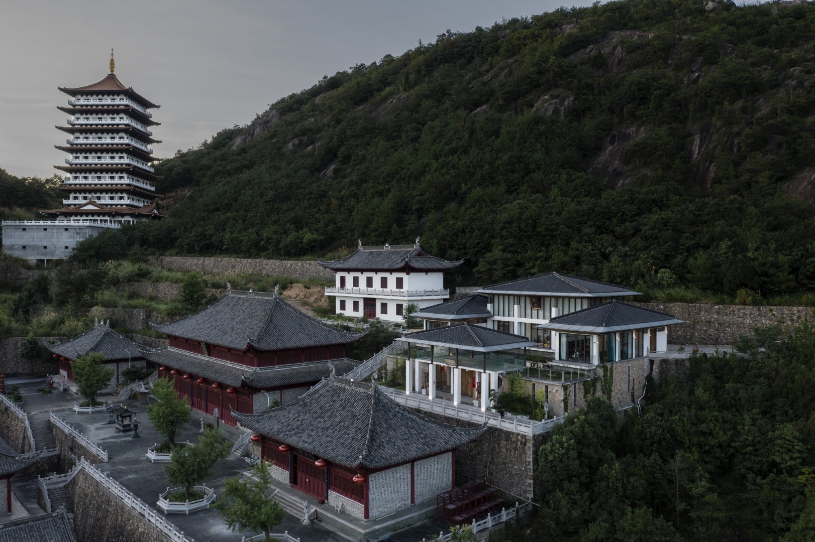 KONG Fangzhang Building in Tongbai Palace by KiKi ARCHi KONG Fangzhang Building in Tongbai Palace by KiKi ARCHi