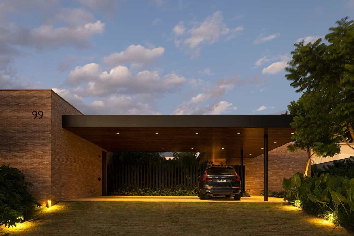 Malu House by Aguirre Arquitetura in Uberlandia, Brazil