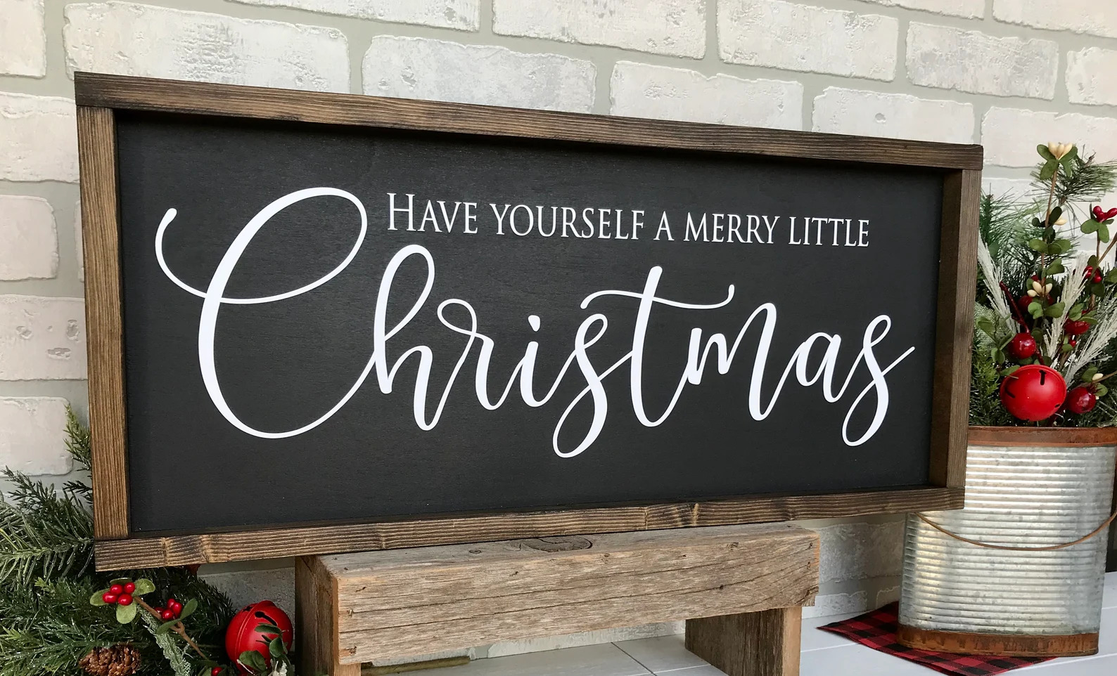 15 encantadores letreros navideños que puedes colar en tu interior