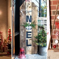 18 Jolly Outdoor Christmas Decorations You Can Easily Craft