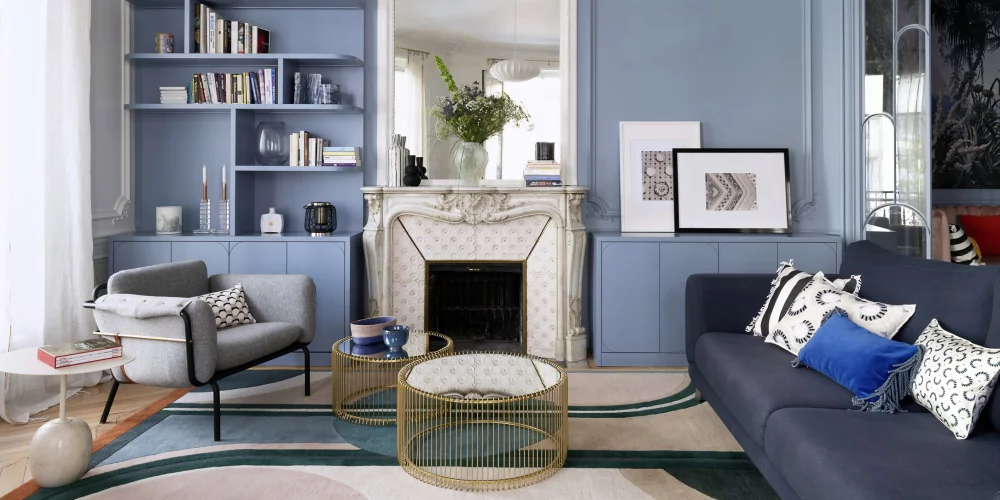 Parisian Apartment That Cultivates A Sense of Colour
