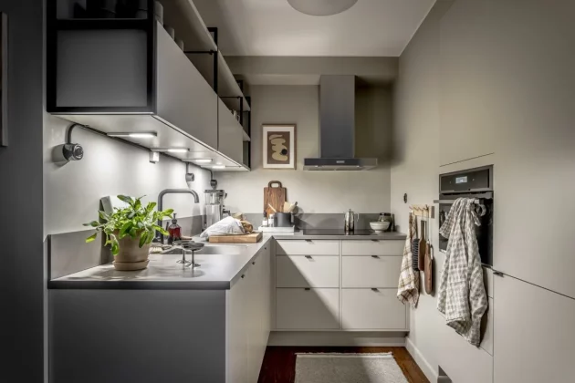 Style, simplicity and warmth in 41 m²