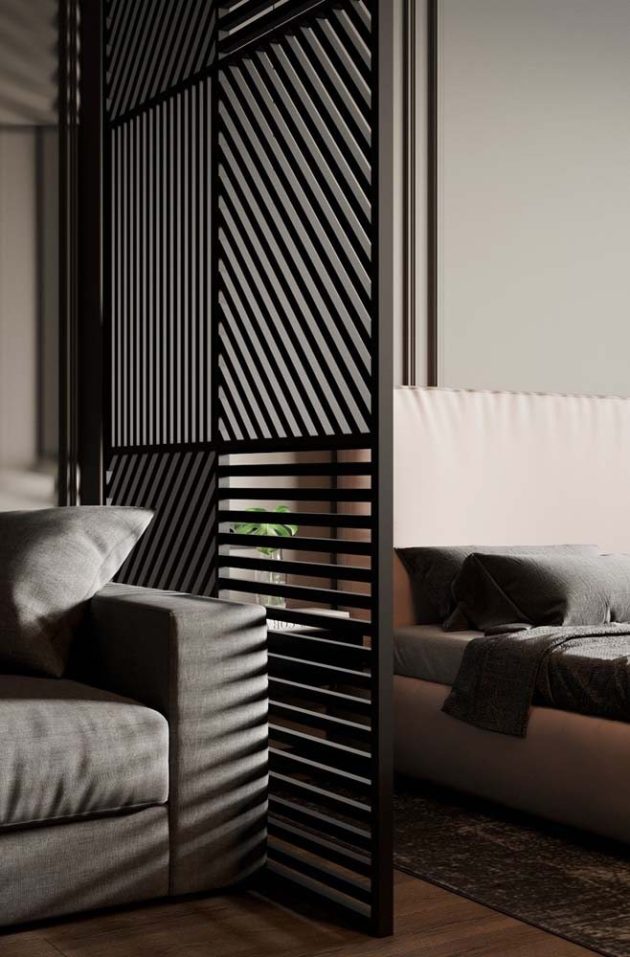 Beautiful Models of Slatted Room Partitions