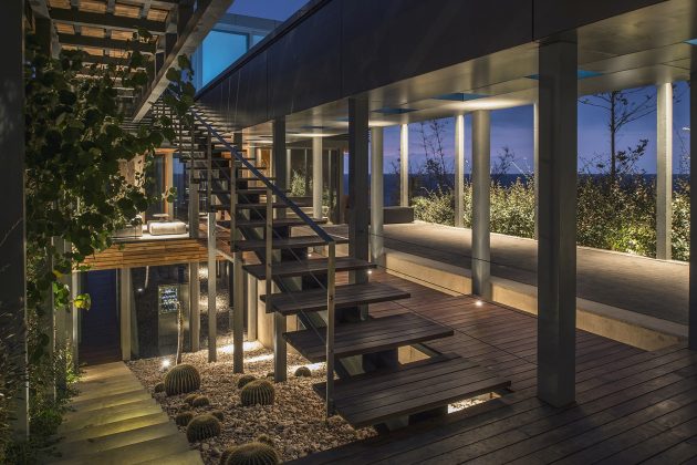 Aamchit Residence by Blankpage Architects in Lebanon