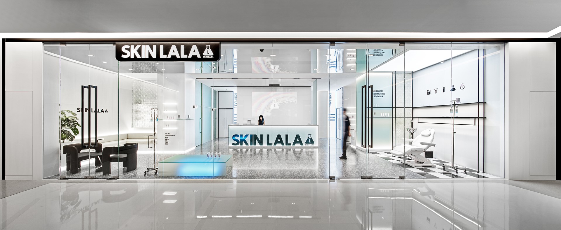 SKINLALA Beauty Spa Flagship Store by ISENSE Design in Beijing, China SKINLALA Beauty Spa Flagship Store by ISENSE Design in Beijing, China